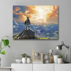 Canvastavla Legend of Zelda 40x30 cm