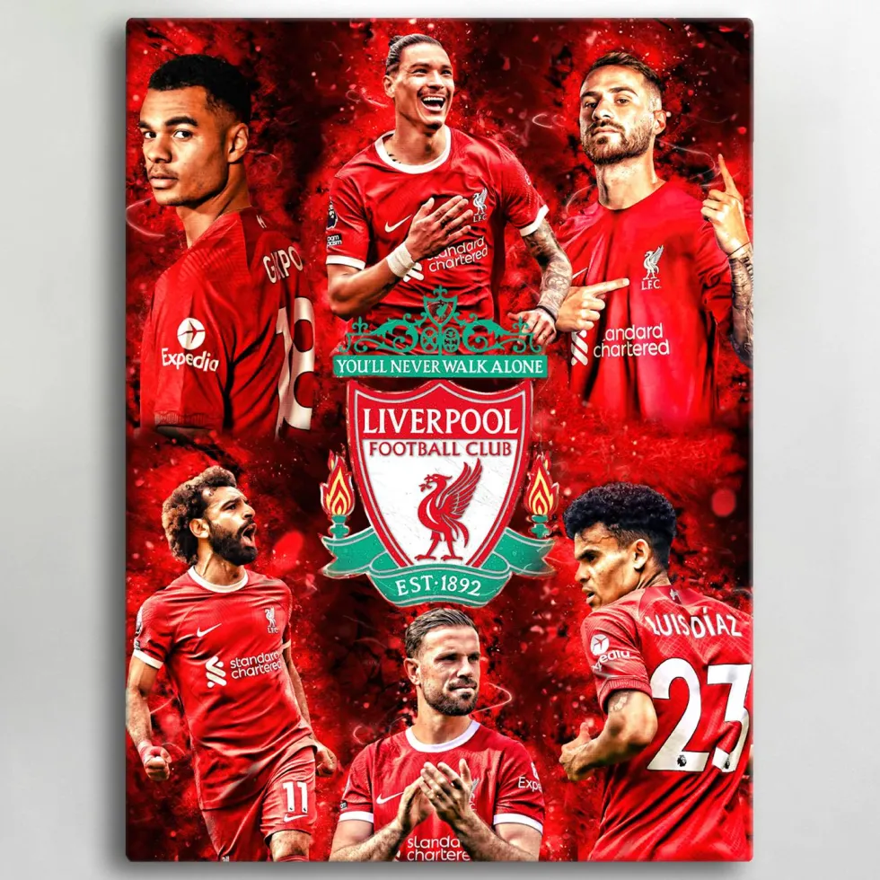 Canvastavla Liverpool 40x30 cm