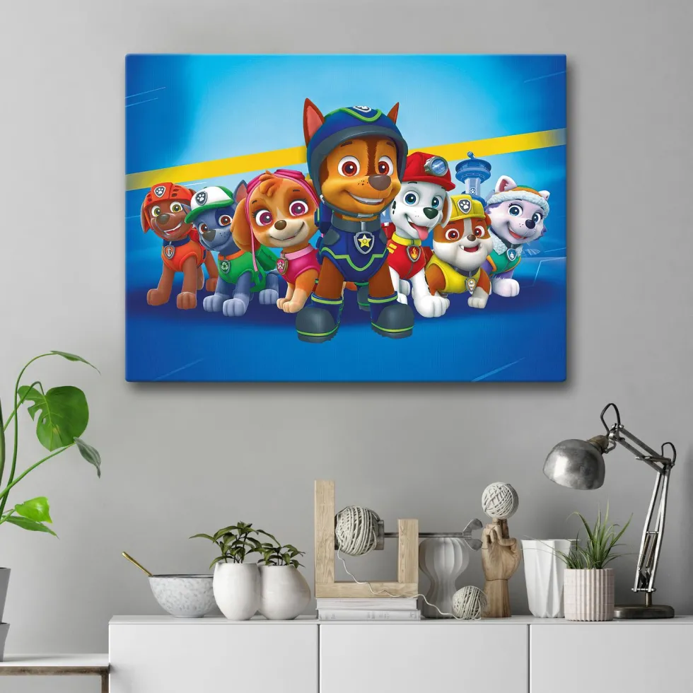 Canvastavla Paw Patrol 40x30 cm