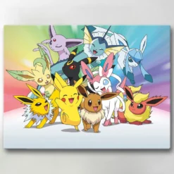 Canvastavla Pokemon 40x30 cm