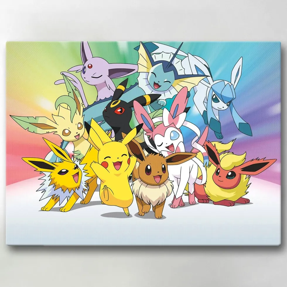 Canvastavla Pokemon 40x30 cm