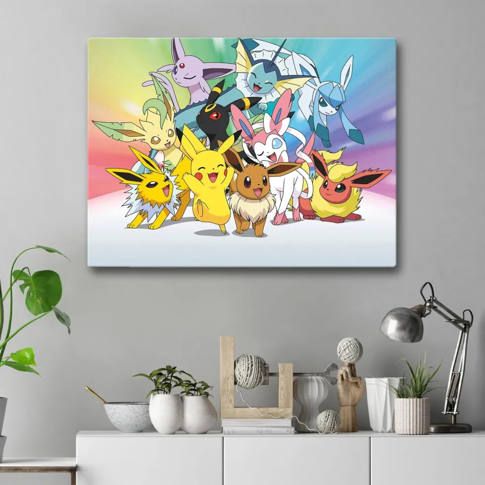 Canvastavla Pokemon 40x30 cm