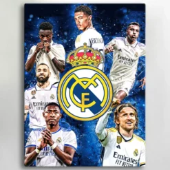 Canvastavla Real Madrid 40x30 cm