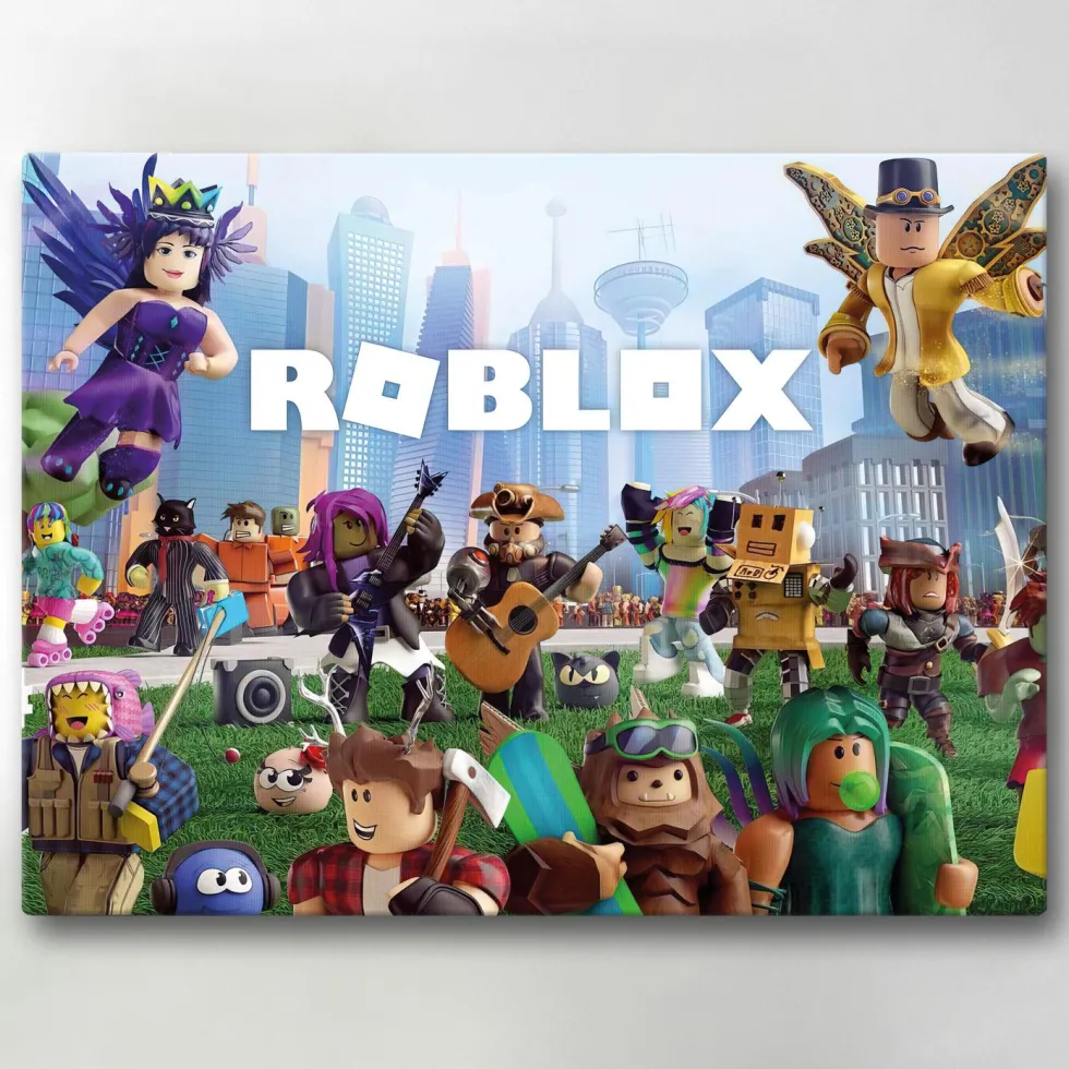Canvastavla Roblox 40x30 cm