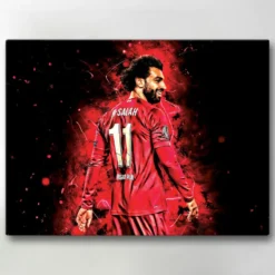 Canvastavla Salah Liverpool 40x30 cm