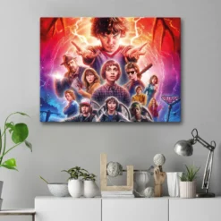 Canvastavla Stranger Things 40x30 cm
