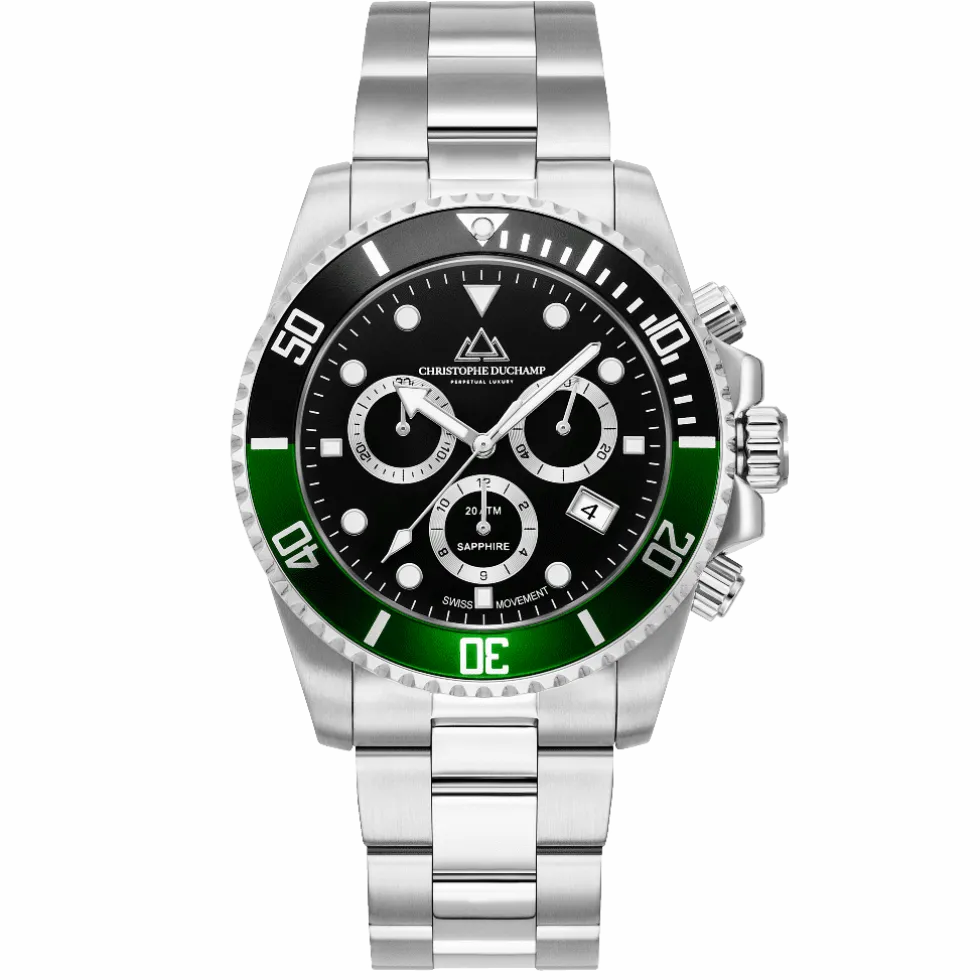 Christophe Duchamp Marine Chrono herrklocka