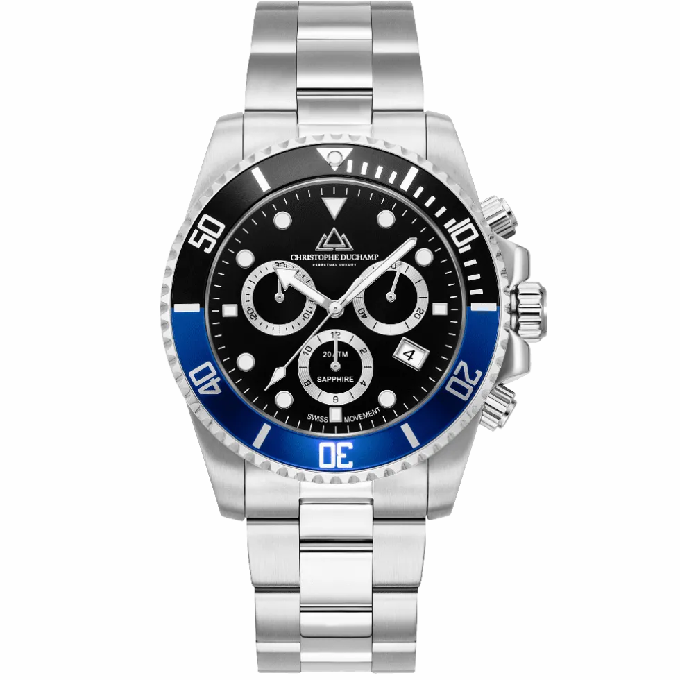 Christophe Duchamp Marine Chrono herrklocka