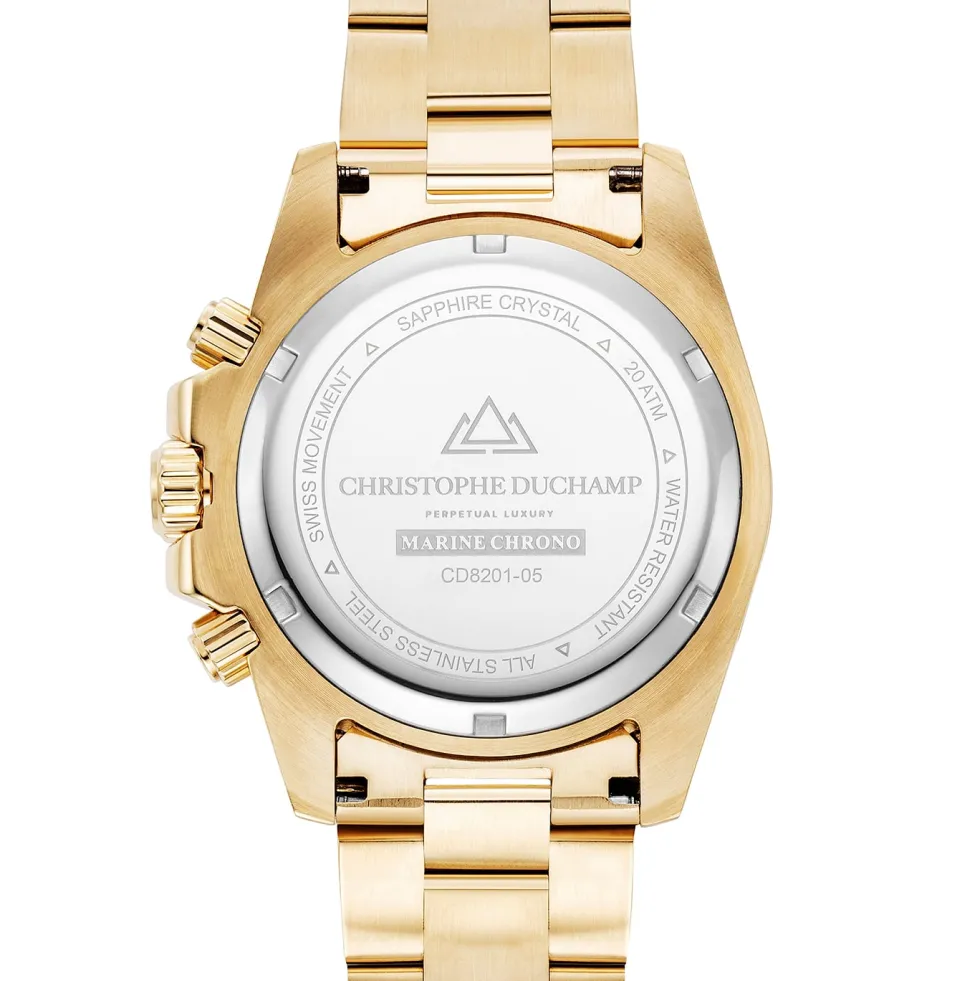 Christophe Duchamp Marine Chrono herrklocka
