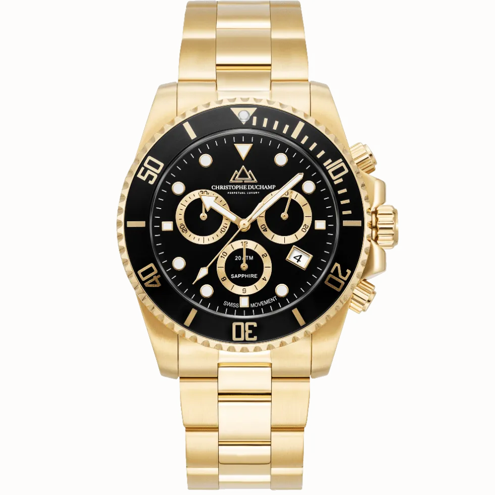Christophe Duchamp Marine Chrono herrklocka