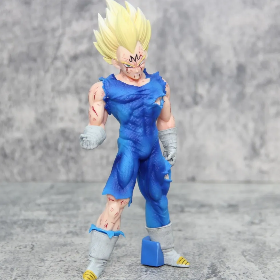 20 cm Anime Dragon Ball Figur Vegeta Figurer Action Battle Damage Staty Anime Figurine Pvc Model Doll Collection Leksaker Presenter