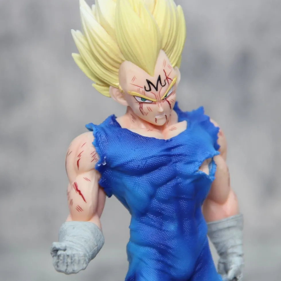 20 cm Anime Dragon Ball Figur Vegeta Figurer Action Battle Damage Staty Anime Figurine Pvc Model Doll Collection Leksaker Presenter