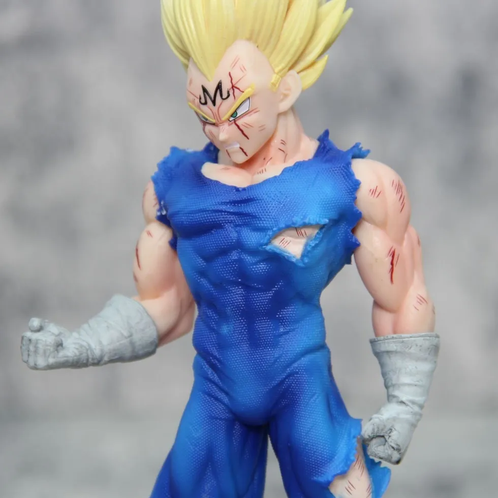 20 cm Anime Dragon Ball Figur Vegeta Figurer Action Battle Damage Staty Anime Figurine Pvc Model Doll Collection Leksaker Presenter