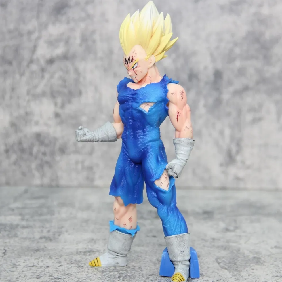 20 cm Anime Dragon Ball Figur Vegeta Figurer Action Battle Damage Staty Anime Figurine Pvc Model Doll Collection Leksaker Presenter