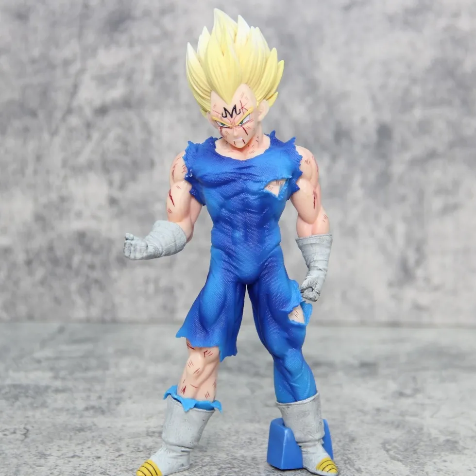 20 cm Anime Dragon Ball Figur Vegeta Figurer Action Battle Damage Staty Anime Figurine Pvc Model Doll Collection Leksaker Presenter