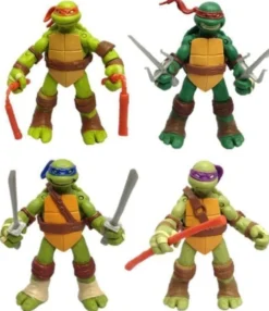 12cm Teenage Mutant Ninja Turtles Figurer- 4 Pack