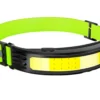 COB LED-huvudlampa / Pannlampa med reflex