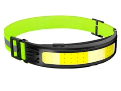COB LED-huvudlampa / Pannlampa med reflex