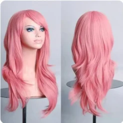 Cosplay Peruk inkl. peruknät & löshårskam