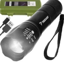 CREE LED T6 Ficklampa – Kraftfull med Batteri