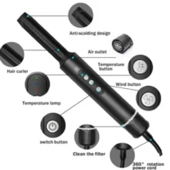 CT Hårfön Styler Kit 7-i-1