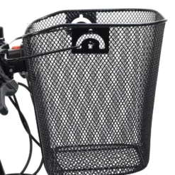 Cykelkorg i metall med snabbkoppling 15 liter