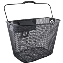 Cykelkorg i metall med snabbkoppling 15 liter