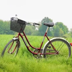 Cykelkorg i metall med snabbkoppling 15 liter