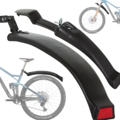 Cykelskärmar fram och bak för MTB 24–28 tum