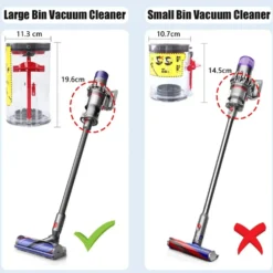 Dammbehållare för Dyson V11 V15 SV14 SV22