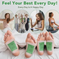 Detox Fotplåster 40-pack Deep Cleansing Foot Pads Fotmask