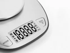 Digital köksvåg med metallskål upp till 5 kg
