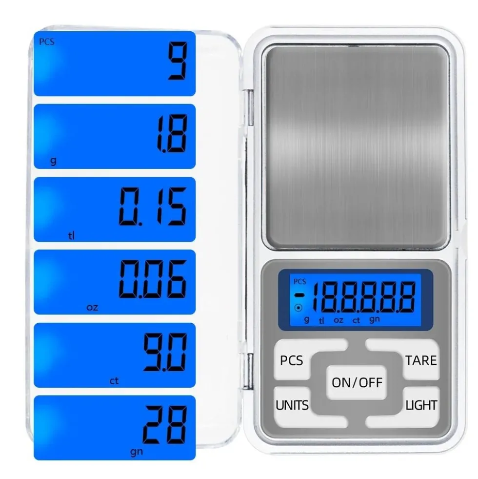 Digital Pocket Scale - Pocket Scale for Jewelry and Spices