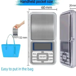 Digital Pocket Scale - Pocket Scale for Jewelry and Spices