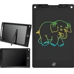 Digital Ritplatta för Barn - Praktiskt LCD, 8.5" Tablet + Penna