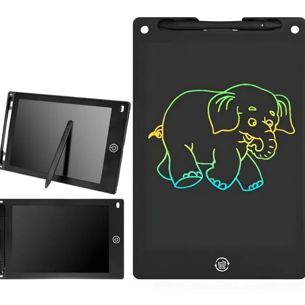 Digital Ritplatta för Barn - Praktiskt LCD, 8.5" Tablet + Penna