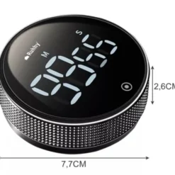 Digital timer med magnet och LCD-display