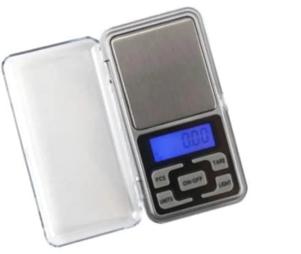 Digitalvåg i fick format Pocket Scale Smyckes våg 0,01 - 200g