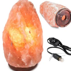 Dimbar Saltlampa i naturligt Himalayasalt 3–5 kg