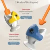 Dinosaur Magnetic Fishing Game - Montessorileksak för spädbarn och barn