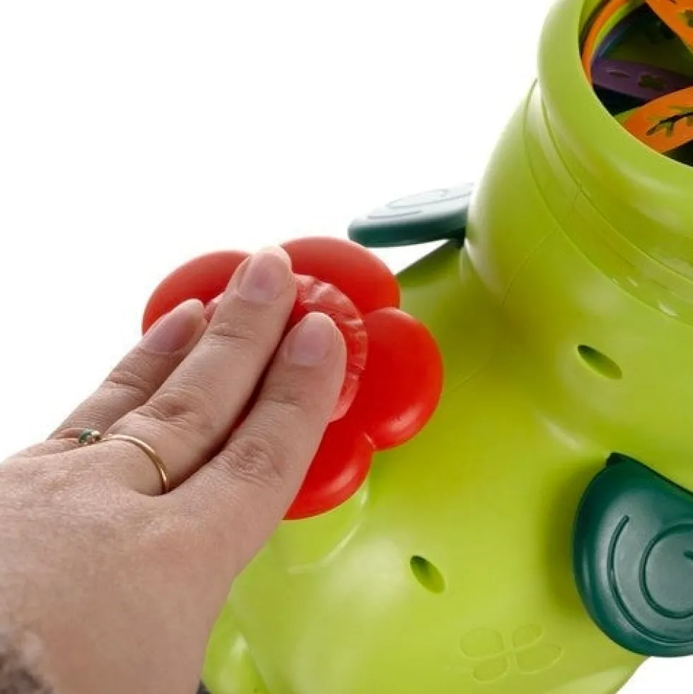 Disc launcher leksak med pump, 8 discar, 2 nät och skyddsglasögon