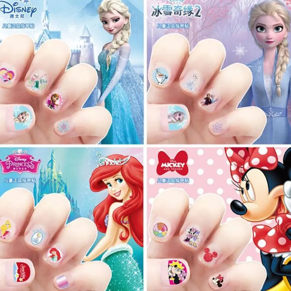 Disney prinsessor pyssel makeup - Nagel stickes 100st