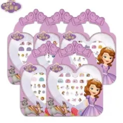 Disney prinsessor pyssel makeup - Nagel stickes 100st