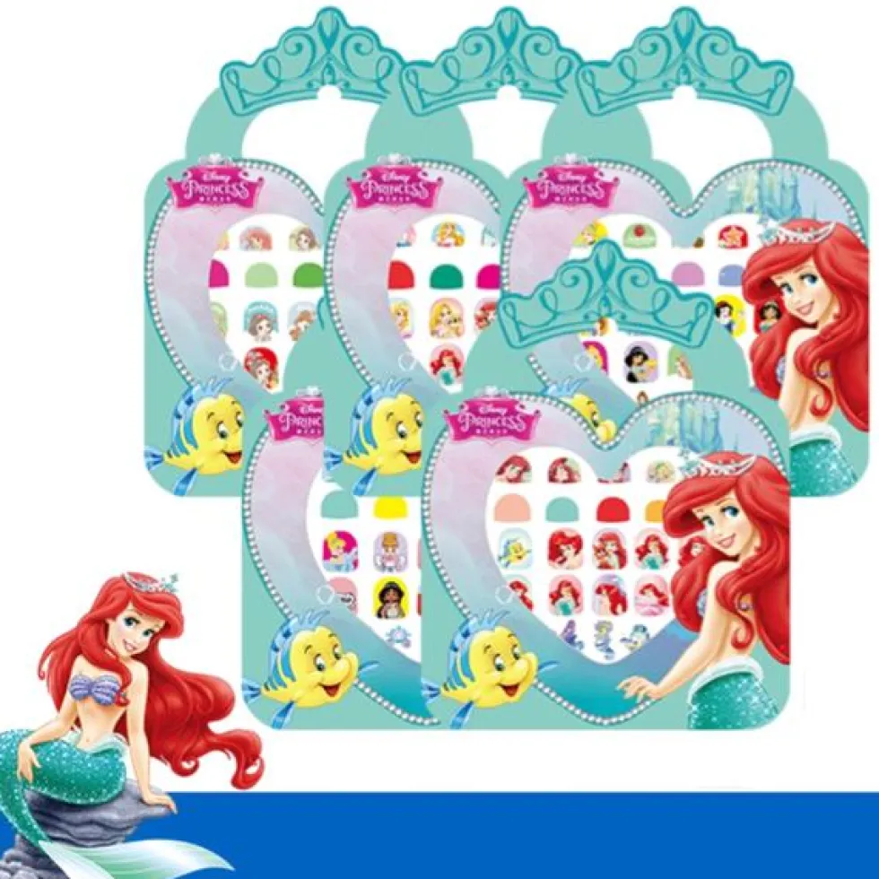 Disney prinsessor pyssel makeup - Nagel stickes 100st