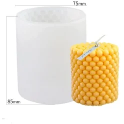 DIY - Candle molds - Cylinder kulor - Gjutform - Ljusform