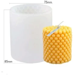 DIY - Candle molds - Cylinder kulor - Gjutform - Ljusform