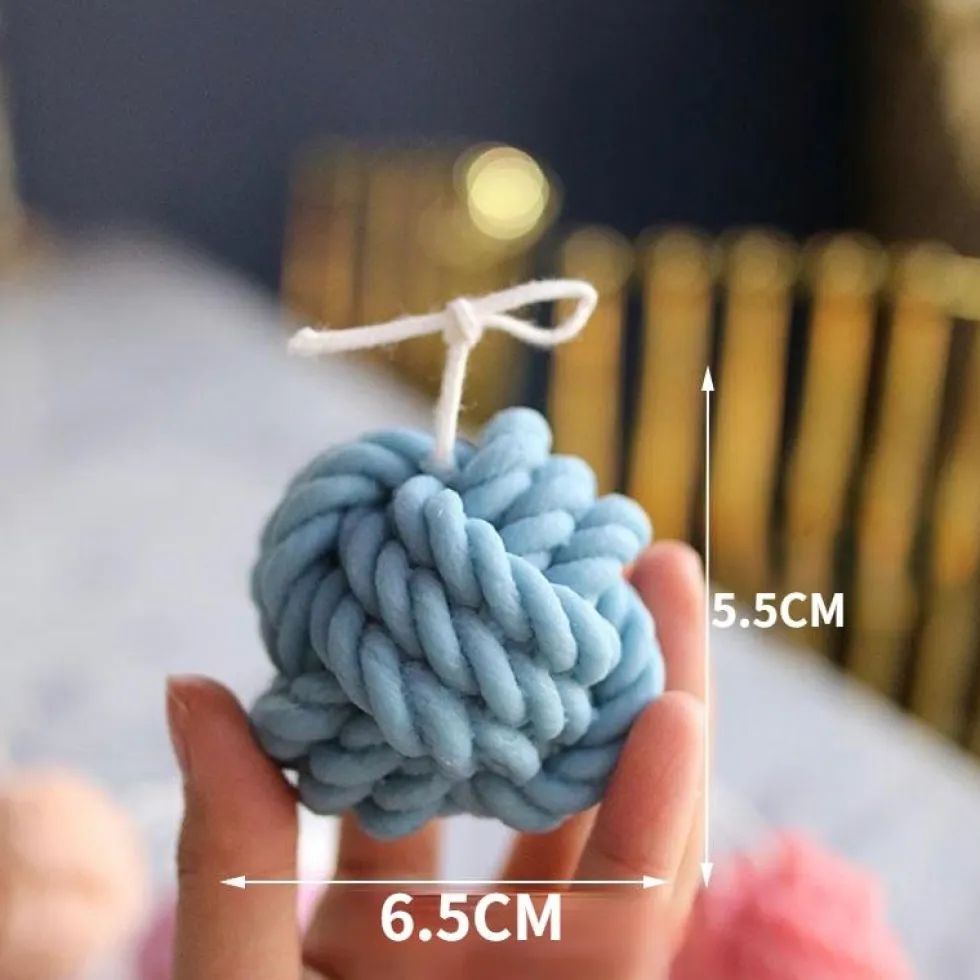 DIY - Candle molds - Silikonboll - Gjutform - Ljusform