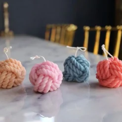 DIY - Candle molds - Silikonboll - Gjutform - Ljusform