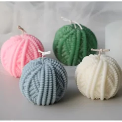 DIY - Candle molds - Silikonboll - Gjutform - Ljusform