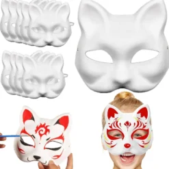 DIY kattmask 10-pack
